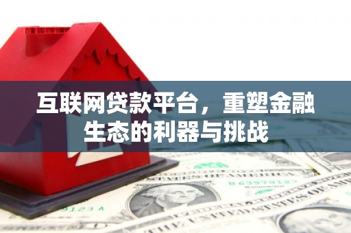 掇刀互联网贷款平台，重塑金融生态的利器与挑战