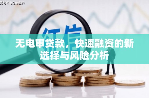 掇刀无电审贷款，快速融资的新选择与风险分析