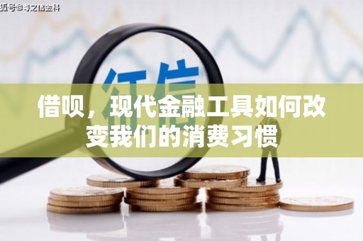 掇刀借呗，现代金融工具如何改变我们的消费习惯