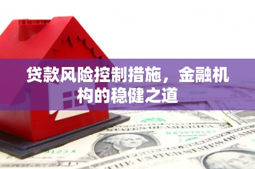 掇刀贷款风险控制措施，金融机构的稳健之道