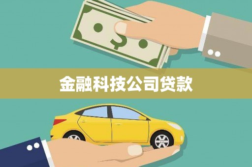 掇刀金融科技公司贷款
