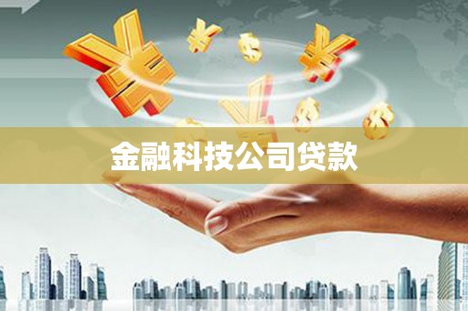 掇刀金融科技公司贷款