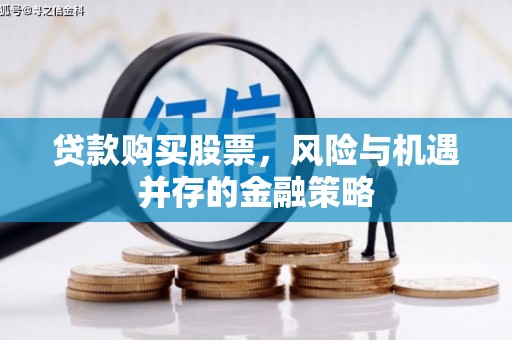 掇刀贷款购买股票，风险与机遇并存的金融策略
