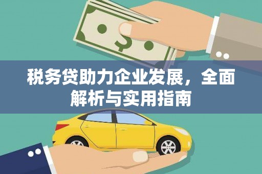 掇刀税务贷助力企业发展，全面解析与实用指南