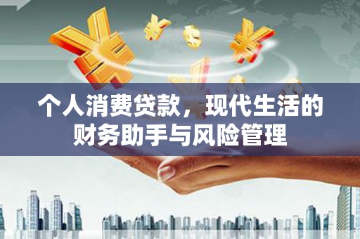 掇刀个人消费贷款，现代生活的财务助手与风险管理